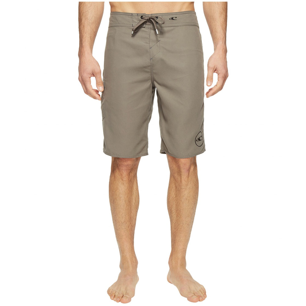 O'Neill Mens Santa Cruz 2.0 Boardshorts Size 33 Charcoal Taupe Swim NWT